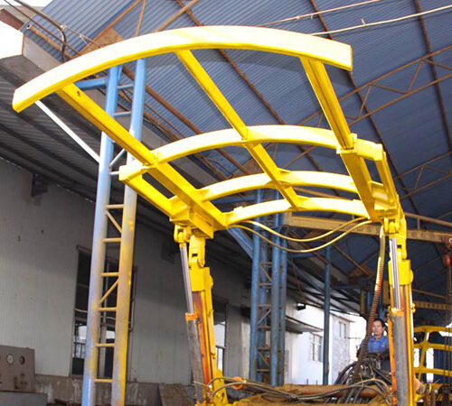 Soporte de extensión hacia adelante en forma de arco Soporte de extensión hacia adelante en forma de arco