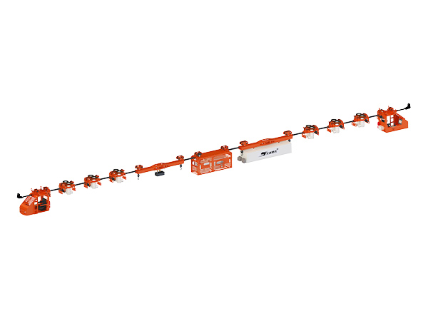 Flameproof Battery-Powered Mining Monorail Crane