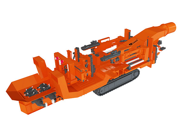 Coal Mine Bolting and Conveying Unit