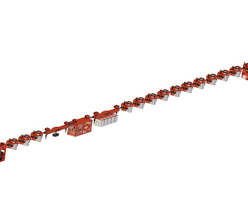 One-to-One Type Flameproof Battery-Powered Monorail Crane One-to-One Type Flameproof Battery-Powered Monorail Crane